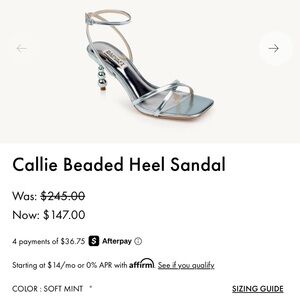 Badgley Mischka Metallic Silver Strappy Heels